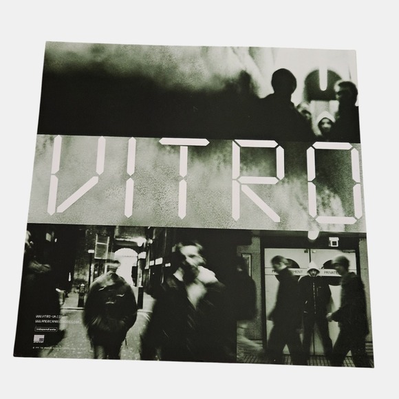 Vitro Distort‎ 1999 Promo Flat Poster 12x12 Double Sided American Recordings - Picture 2 of 6